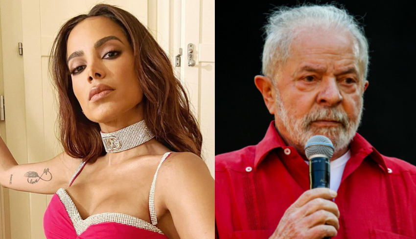 Anitta pede apoio a Lula para a legalização da maconha no Brasil