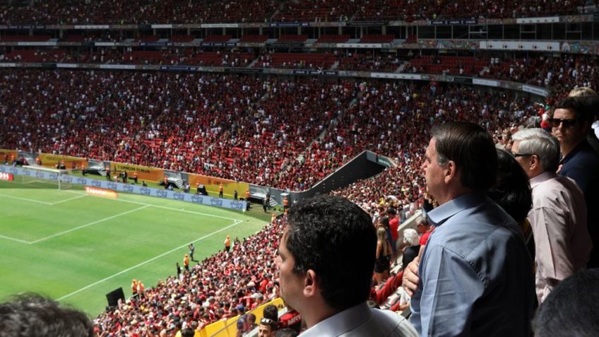 Presidente afirma ajudar o Flamengo para construção do estádio no Rio de Janeiro