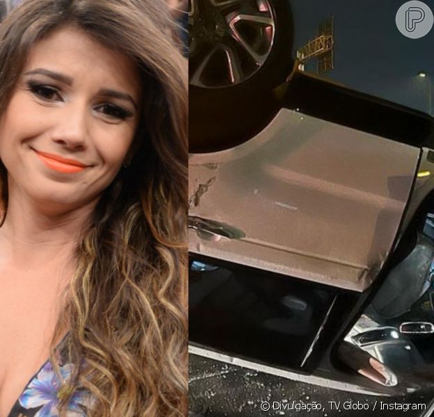 Paula Fernandes sofre acidente e capota carro um dia antes do aniversário
