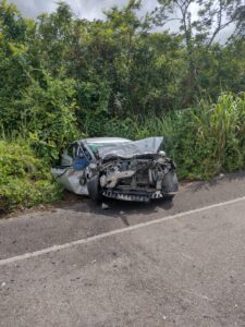 Colisão frontal na MGC-418 deixam três mortos próximo a Mayrink