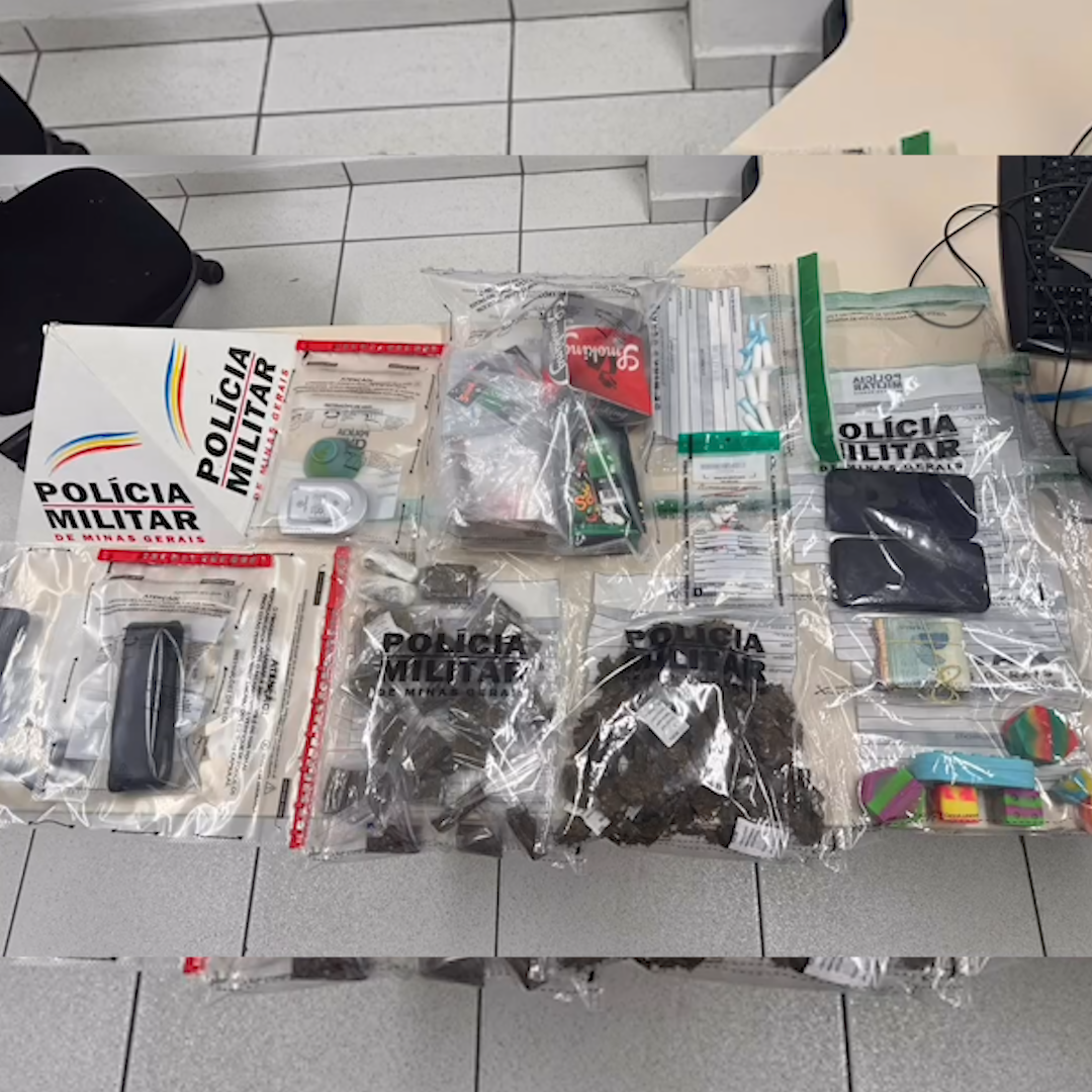 Polícia Militar desarticula delivery de drogas em Nanuque/MG