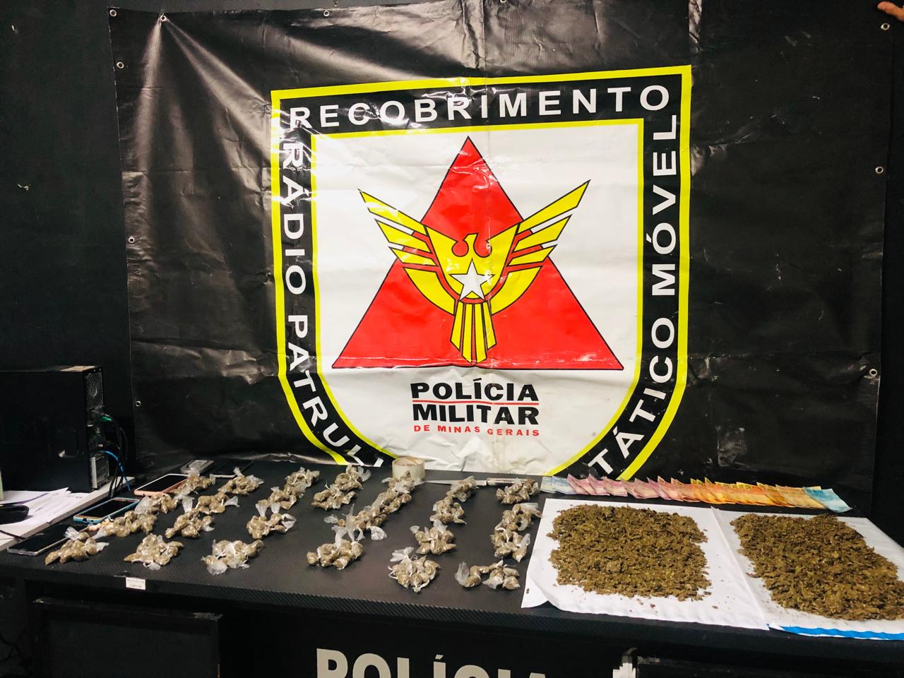Polícia Militar prende envolvido em homicídio tentado e apreende drogas em Nanuque