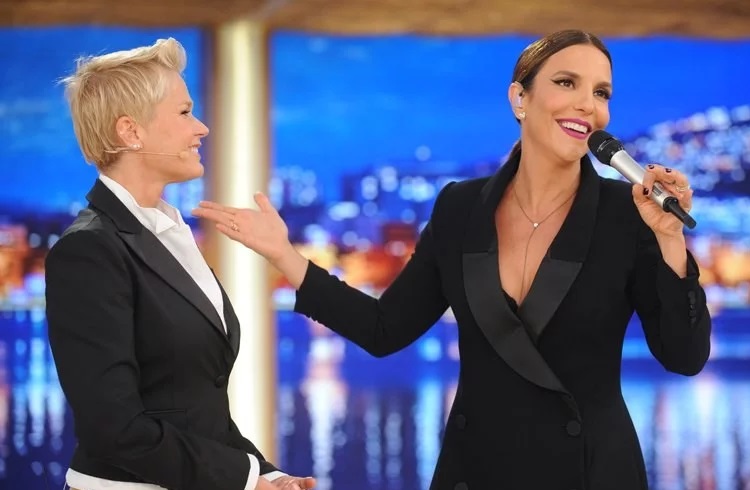 Xuxa e Ivete Sangalo se evitam em festa