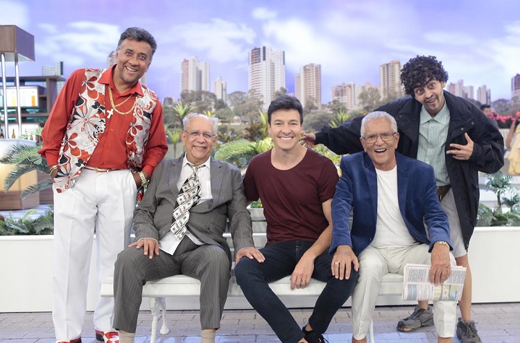 Com a visita de Rodrigo Faro, ‘A Praça é Nossa’ lidera na média nesta quinta