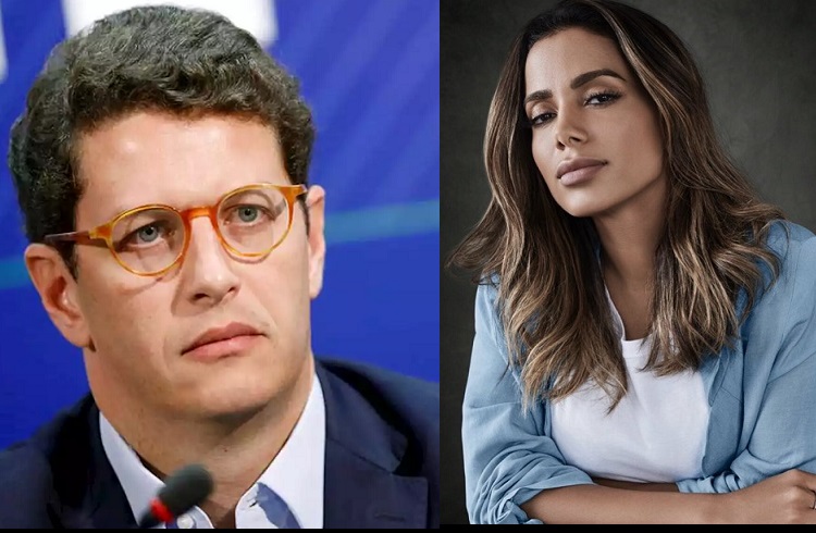Anitta sobre Ministro Ricardo Salles: 'não governa a favor da nossa natureza'
