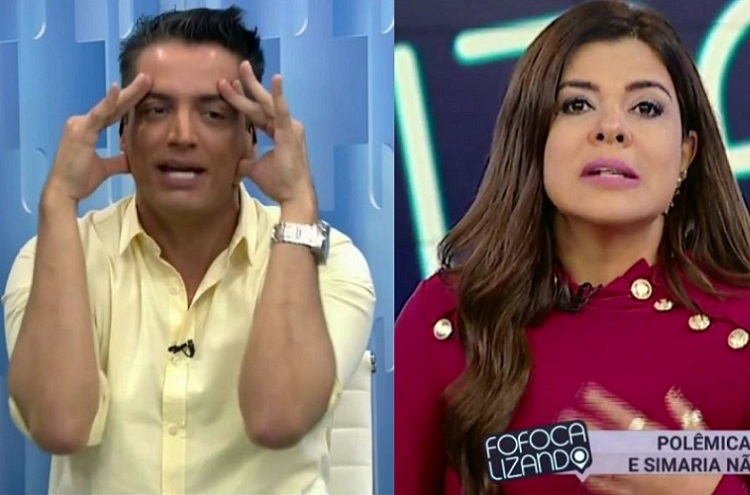 Clima esquenta entre Leo Dias e Mara no Fofocalizando: ‘Você não pode diminuir o nosso trabalho’
