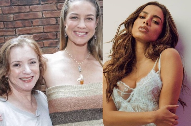 Mãe de Luana Piovani detona plásticas de Anitta: 'Orelha de belzebu'