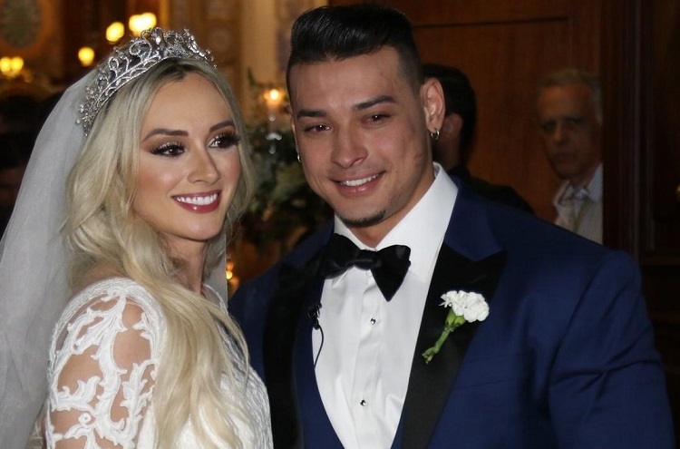 Juju Salimeni e Felipe Franco protagonizam barraco em Orlando